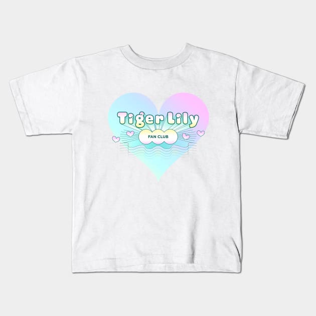 Tiger Lily Fan Club Kids T-Shirt by tiger_lily